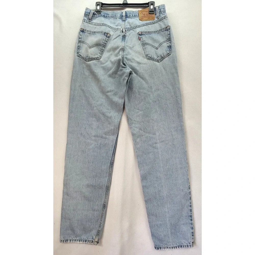 Vintage Levis Jeans Mens 36x36 Blue Denim 550 Relaxed Fit‎ Light Wash Y2K Faded
